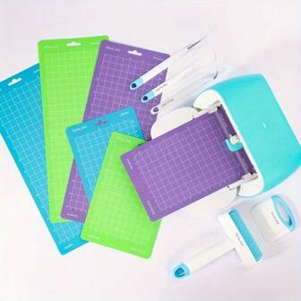 REALIKE Cutting Mats Suitable For Joy Machine, Vinyl Pads In Different Viscosities And Sizes, Non-Slip Adhesive, Joy Machine Replacement Accessories School Supplies,Back To School