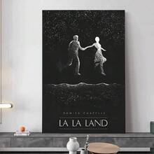 Tranh in và áp phích phim ca nhạc La La Land Tranh vải Quán cà phê Áp phích Trang trí tường Phòng Khung tùy chọn - Nhiều màu - Xem 58