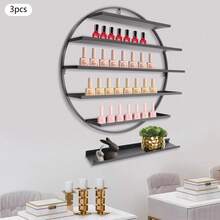 YUNRUX Nail Art Storage & Display - 白色 - 查看 2