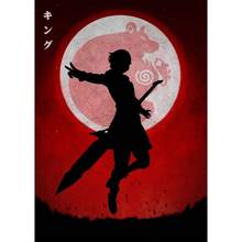 1 件日本动漫七宗罪可爱帆布画海报儿童房间客厅复古抽象艺术家居墙壁装饰图片礼物可选框架