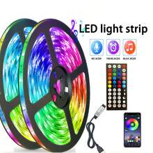 遥控智能RGB LED灯带，音乐同步，USB供电，App/遥控器控制，适用于卧室、家居、户外、派对、万圣节、圣诞节装饰、电视背光、房间装饰、生日、毕业典礼等场合，也是圣诞节家居装饰和圣诞礼物的理想之选。 - 黑色 - 查看 10
