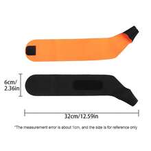 1 件轻质透气可调节腕托和拇指支撑，适合运动健身训练、工作、打字，柔软舒适 - 黑色 - 查看 9