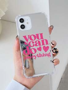 1个印有“You Can Do Anything”标语的亚克力防摔手机壳，兼容 16/11/12/13/14/15/15 Pro/15 Plus/15 Pro Max/7 Plus/8 Plus/X/Xs Max/Xr/11 Pro/12 Pro/13 Pro/14 Pro/12 Mini/13 Mini/11 Pro Max/12 Pro Max/13 Pro Max/14 Pro Max/14 Plus/6/6s/6 Plus/7/8/16 Pro/16 Plus/16 Pro Max/SE，以及Galaxy A54/A14/A12/A13/A15/A32/A33/A24/A52S/S20/S21/S22/S23/S24/S23 Plus/S24 Ultra/S25/A15/A33/A23，防水防震。耐刮擦 - 彩色 - 查看 4