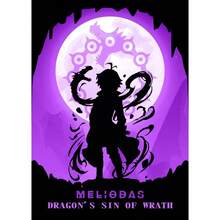 1 件日本动漫七宗罪可爱帆布画海报儿童房间客厅复古抽象艺术家居墙壁装饰图片礼物可选框架