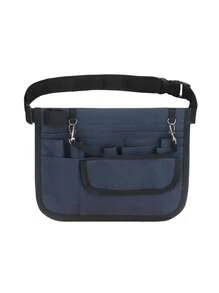 1pc Multi-Pocket Nursing Tool Belt Bag Large Capacity Nurse Medical Bag, Lifeguard/Nurse Belt Bag With Multi-Compartment Medical Gear Pockets And Tape Holder, Multi-Function Adjustable Multi-Insert Bag Nursing Organizer Belt Bag, Pet Medical Care Surround Skirt Waist Pack Stethoscope Bandage Practical Fanny Pack For Medical Supplies With Scissors Tool Bag Tools Pocket Knife Yarn Holder Knife Bag Tasker Stethoscope Case Nurse Bag Nursing School Supplies