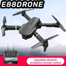 CASRRA 2 Battery Equipped Drone With Camera E88 Foldable Remote Control Drone, Light Flow Hover Flight Stabilization Adult Remote Control Drone Free Storage Bag Spare Accessories Random, Remote Control Drone Beginners And Men Toy Gifts, Cheap Drone Indoor And Outdoor Usable Drones, Birthday/Holiday Gifts