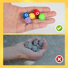 Set de 5 piedras Gonggi, juego tradicional coreano de reflejos y coordinación mano-ojo, juego clásico de la cultura popular coreana, juego de atrapar piedras con doble cara (Jebi Chagi, Gong-Gi, Biseokchigi, Paeng-Y, DDAKJI), juegos de viaje familiares