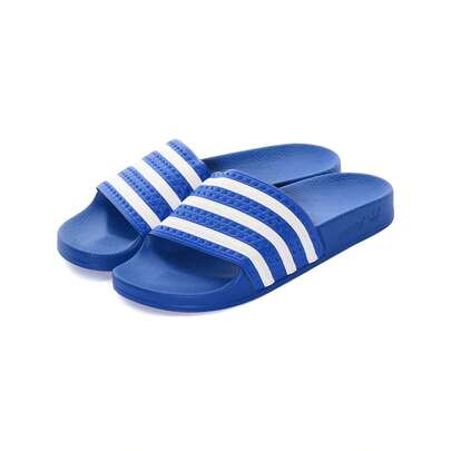 Adidas 奔跑小号休闲拖鞋，夏季拖鞋FX5834