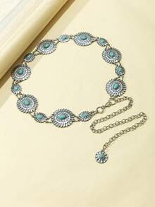 Clothing Accessories > Women's Accessories > Women's Belts & Belt Accessories > Women's Suspenders - Silver - View 2