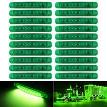 20PCS New Bright 12V-24V 9 LED Side Marker Light Lamp Indicator Light Bar For Truck Trailer Bus Boat Rv Lorries - one-size - View 9