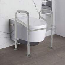 kangten Adjustable Toilet Frame Support Toilet Rack Standing Aid Elderly Grab Handle - View 7