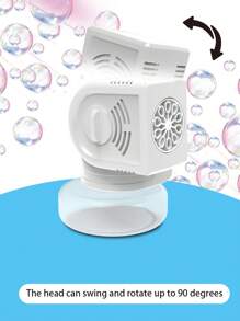 Máquina de burbujas manual totalmente automática y con múltiples orificios para niños, portátil para bodas, eventos, regalos festivos (No incluye baterías, con líquido para burbujas)