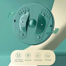 NetHong Body Shaping Waist Whisper Twisting Disc Board Waist Trainer Machine Exerciser For Lose Weight - Green a - View 5