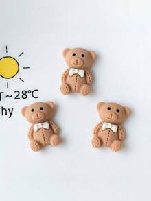 12pcs/Set Bow, Bear, Rabbit, Flower, Heart Shaped Shoe Charms, Suitable For Sandals And Beach Shoes, Cute Shoes Accessories For Spring Summer, Decorations Gift Ideas - Multicolor - View 7
