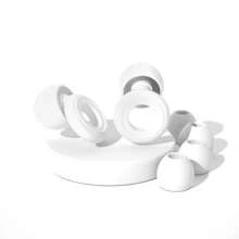 1 Pair Reusable Super Comfortable Noise-Proof Earplugs, Includes 2 Pairs Replacement Ear Tips, Suitable For Sleeping, Deep Focus, Traveling, Noise Sensitivity, Hearing Protection