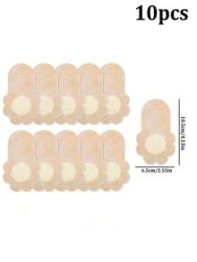 10 Stück/20 Stück praktische einweg Brustlifting Tapes - Super diskrete unsichtbare selbstklebende Brustblüten, entwickelt für den Komfort und das Selbstvertrauen von Frauen, Wäsche und Accessoires