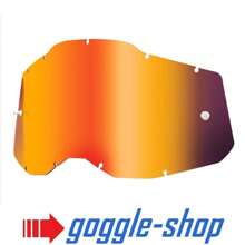GAFAS DE MOTOCROSS CON LENTES ESPEJOS 100% GEN 2 RACECRAFT ACCURI STRATA