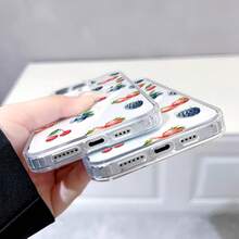 A Stylish Phone Case. Does Not Include Lanyard Or Stand. Strawberry Blueberry Fruit Print Pattern Premium Magnetic Phone Case. Compatible With 16e/16/15/14/13/12/11/ProMax/Pro/Plus/XSMax/XS/X, And Galaxy S22/S23/S24/S25/Plus/FE/Ultra. Fashionable Women's Summer Unique Transparent Cases. Shockproof, Drop-Proof, Ultra-Thin Design Acrylic+TPU Hard Back. Non-Yellowing Clear Protective Cover For Men, Women, And Girls. Protective Cases For [Unclear - Possibly "Pr" Or "Pr"]. - 清除 2 - 查看 6