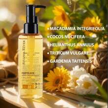 Aceite Capilar Para Mejora Las Puntas Secas Abiertas - Dorado - Ver 1