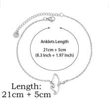 1 Stück 16cm/18cm/21cm Kontur Martinique Landkarte Armband Edelstahl Frankreich Schmuck Fußkette