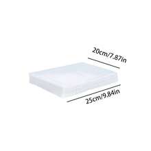 50 pezzi Sacchetti sottovuoto trasparenti, sacchetti sigillati con texture opaca, sacchetti di imballaggio in plastica, sacchetti sottovuoto per la conservazione fresca