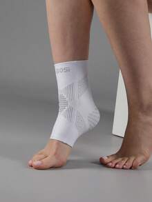 VBOSI 1 件装小号 3D 针织压缩踝套 – 男女通用，适用于篮球、羽毛球和健身训练 - 彩色 - 查看 4