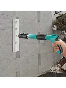 1 5-In-1 Manual Nail Gun, Suitable For Woodworking And Decoration - Powerful In Function, Can Easily Break Through 99% Of Common Materials, Including Pneumatic Concrete Nail Guns, Wood And Brick Wall Nail Guns, Nail Gun Accessories - No Electricity Or Batteries Required (Excluding Gunpowder And Nail Bullets) - Multicolor - View 7