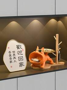 1 szt. Stojak na klucze, stojak do przechowywania w przedpokoju, luksusowy wystrój domu, tacka na buty