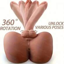 7.5 Pound Realistic Torso Male Sex Doll With Flexible Dildo, Realistic Sex, Huge Rooster 7 Inches, Male Sex Doll, Suitable For Female Masturbation, Neutral Masturbator Sex Toy For Gay And Lesbian Partners (Clothing Not Included)