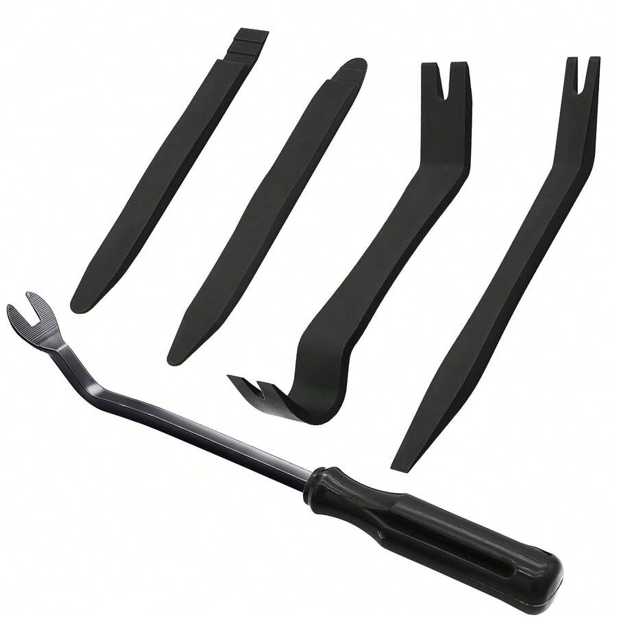 5pcs Auto Trim Removal Tool Kit No-Scratch Removal Tool Kit For Car Panel & Audio Dashboard Dismantle