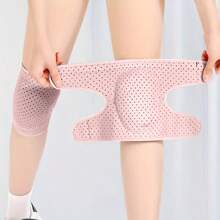 1 set - Manches de bras pour volley-ball - 1 paire + Genouillères épaisses à port ouvert avec éponge - 1 paire, Genouillères de danse épaissies pour le genou, Manches de bras avec coussinets et trou pour le pouce pour passe et frappe, Convient pour le volley-ball, hommes et femmes