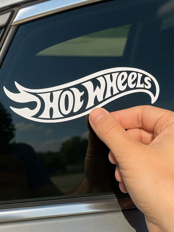 Hot Wheels Hot Wheels Car Decals, Flame Patterned Stickers For Vehicles, Reflective Durable Auto Decals For Windows, Bumpers And Body, Perfect Gift For Fans, Man, Boyfriend, Collectors, Outdoor Use, DIY Cool Motorcycle Stickers, Car Accessories