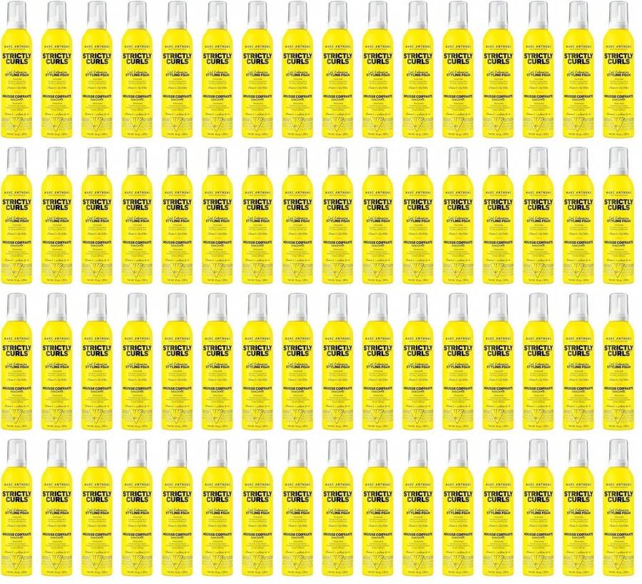 Marc Anthony Curl Enhancing Styling Foam, Extra Hold, Strictly Curls - Vitamin E &Amp; Silk Proteins Transforms Frizzy Hair To Full, Shiny, Defined Curls - Sulfate-Free Anti-Frizz Styling Mousse Product - White - View 1