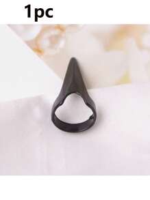 5 stuks/10 stuks/20 stuks vlechtaccessoires retro punk haarselectiegereedschap zinklegering haaraccessoires gothic nagel vinger klauw spike ringen voor het vlechten van haar
