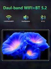 Qetupa 10.1" Z50 Android 14 Tablet,3GB RAM+64GB ROM,MTK 6755 Octa-Core 1.6GHZ Processor,HD(1280x800) IPS Touch Screen,BT 5.2&802.11ac WiFi5,GPS,2MP Front Camera&5MP Rear Camera,6000mAh Large Battery,No Support SIM Card.Tap Into Entertainment From Anywhere With A Lightweight, Durable Design And Strengthened Glass Made From Aluminosilicate Glass.