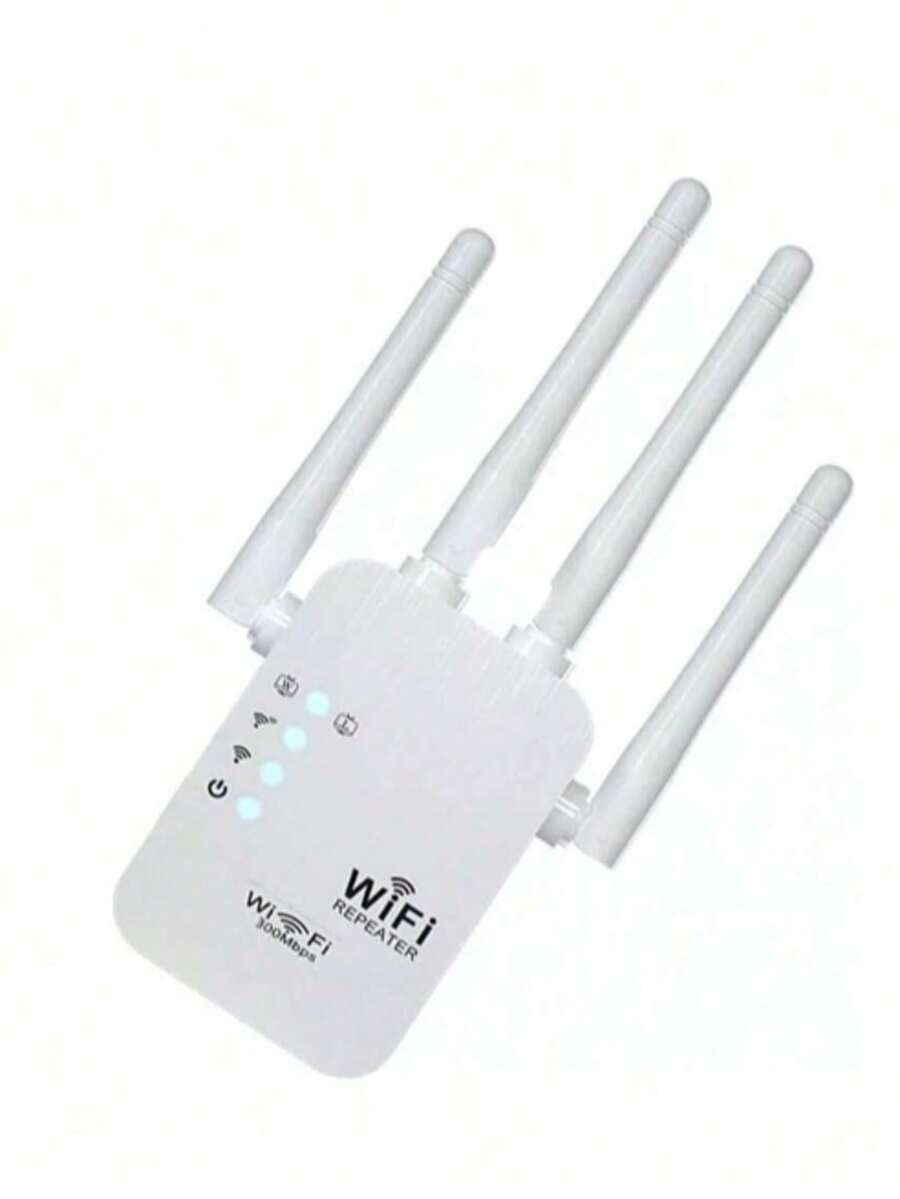 Wifi Repeater Signal Amplifier 300mbps - 白色 - 查看 1