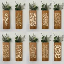 10Pcs Flower Stencils For Painting Reusable Crafts Drawing Stencils For Painting On Wood, Wall, Furniture