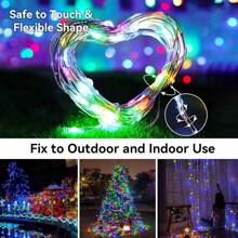 Solar Fairy Lights 7M/12M/22M/32M Waterproof String Lights With 8 Modes, Outdoor Wedding & Garden Decor For Mother's Day, Party, DIY - CE Certified