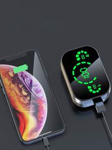 GENAI Auriculares inalámbricos verdaderos con pantalla LED dual. Diseño de metal elegante, larga duración de la batería y ajuste confiable - Multicolor - Ver 7