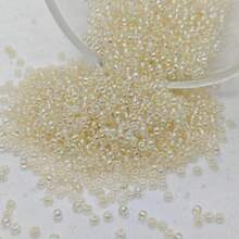 1300 颗，直径 2 毫米的微型彩色玻璃种子珠，适合手工 DIY，可用于制作手链、项链、戒指、可穿戴配饰