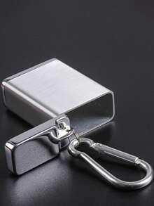 1pc Stainless Steel Ashtray - Silver - View 7