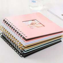 1PC Elegant DIY Scrapbook Album 7"X7" - Black Kraft Pages, 20 Pages | Ideal For Preserving Wedding & Anniversary Memories, Perfect Gift - View 10