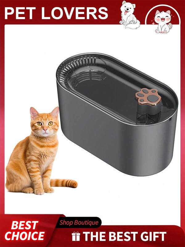 1pc 3000ml Automatic USB Electric Pet Water Fountain For Cats & Dogs To Drink Water,Cat Water Fountain,Cat Fountain,Water Fountains For Cats Indoor,Dog Water Fountain,Cat,Cat Fountains For Drinking,Kitty Spout Cat Water Fountain,Fountain
