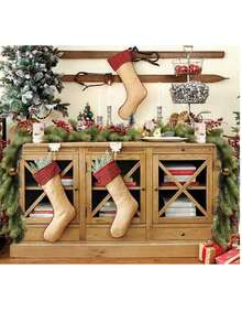 1 szt. świąteczna girlanda sosnowa, 6-stopowa świąteczna girlanda z zieleni, realistyczna girlanda sosnowa, girlanda cyprysowa na świąteczny kominek, centralny element stołu - Wielokolorowe - Zobacz 4