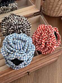 Floral Style Full Back Of Head Elegant Hair Clip For Women, New Style Hair Clip, Versatile Hair Claw. Hair Clips Hair Jaw Clip Hair Clamps Hair Clutch Hair Catcher Clip, Beach Accessories, Claw Clip Fall Winter Flower Hair Accessories For Women For Vacation Outfits Woman