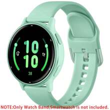 20mm Silicone Band Compatible With Garmin Vivoactive 6/Vivoactive 5/ Vivoactive 3 Watch Bands/Venu/Venu 2 Plus/Venu Sq/Galaxy Watch 7 6 5 4 40mm 44mm/Watch 4/6 Classic 42mm 46mm 43mm 47mm For Women Men, Soft Sport Replacement Strap For Forerunner 645/245/Galaxy Watch 5 Pro 45mm/Active 2 Watch/Watch 3 41mm