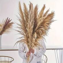 23pcs Natural Dried Pampas Grass Bouquet - Boho Style Decorative Swags For Home, Wedding, Events - Perfect For Christmas, Mother's Day, Graduation, 4th Of July Celebrations,Fall Decor,Autumn