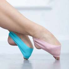 芭蕾训练按压脚背弹力带脚绷带拉伸脚舞蹈练习带芭蕾练习配件、阻力带瑜伽健身房配件 - 彩色 - 查看 9