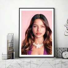 1 件可选画框斯堪的纳维亚时尚墙面艺术 Emilia Mernes Mp3 歌手高清帆布海报和印刷品家居卧室客厅装饰 - 彩色 - 查看 48