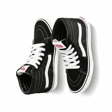 Vans Men's And Women's Medium And Large Children's Shoes SK8-Hi Retro Fashion Stitching Contrast Color High-Top Sneakers Sports Casual Shoes VN000D5F6BT